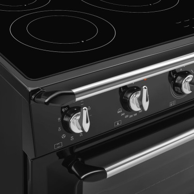 Smeg tr90imbl cucina induzione da appoggio 90 cm nero