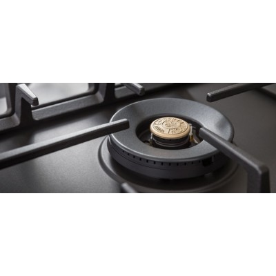Bertazzoni p755cprone professionelles Gaskochfeld 75 cm mattschwarz