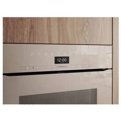 Piekarnik wielofunkcyjny do zabudowy Miele h 7440 bpx kompaktowy 45 cm ArtLine perłowy beż
