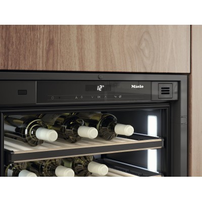 Miele kwt 7112 ig 125 gala ed cantinetta incasso vini compatta h 45 cm beige