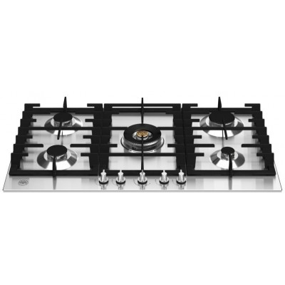 Bertazzoni p905cmodx table de cuisson à gaz moderne 90 cm en acier inoxydable