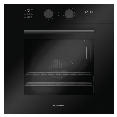 Barazza 1fcopn city one wbudowany piekarnik 60 cm czarny szkło