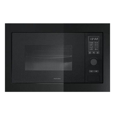 Barazza 1mogn built-in microwave oven h 39 cm black glass