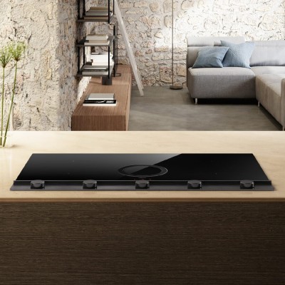 Elica Nikolatesla Unplugged Evo Bl/A/90 Induction Hob with Integrated Hood 90cm