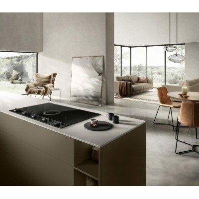Elica Nikolatesla Unplugged Evo Bl/A/90 Induction Hob with Integrated Hood 90cm
