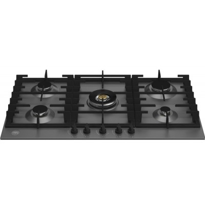 Bertazzoni p905cmodne table de cuisson à gaz moderne 90 cm noir mat