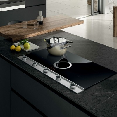Elica nikolatesla unplugged evo ix/a/90 induction hob with integrated hood 90 cm