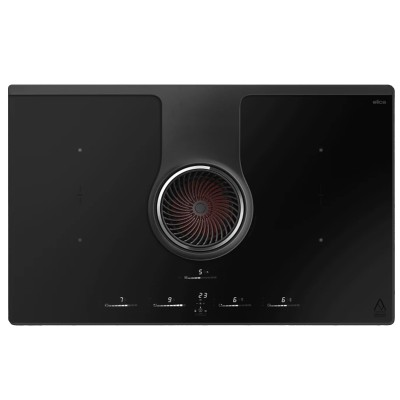 Elica nikolatesla one hp raw br/a/83 induction hob with integrated hood 83 cm
