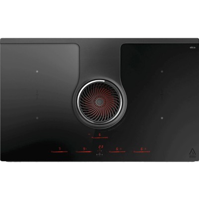 Elica Nikolatesla One HP Evo Bl/A/83 Induction Hob with Integrated Hood 83cm