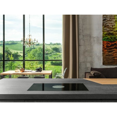 Elica NikolaTesla Switch evo bl/a/83 induction hob with integrated hood 83 cm
