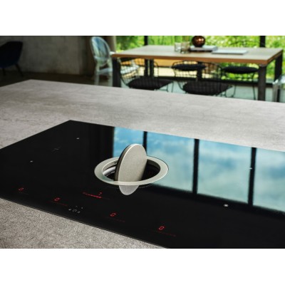 Elica NikolaTesla Switch evo bl/a/83 Induktionskochfeld mit integriertem Dunstabzug 83 cm