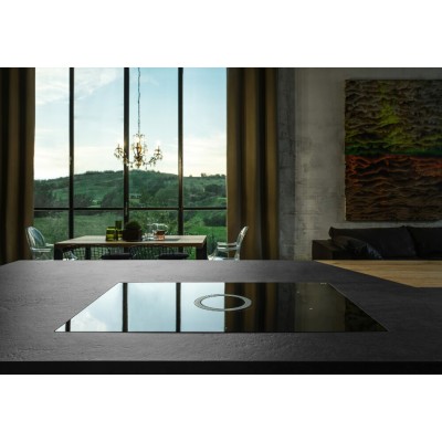 Elica NikolaTesla Switch evo bl/a/83 induction hob with integrated hood 83 cm