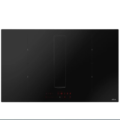 Elica Nikolatesla fit xl raw br/a/83 induction hob integrated hood 85 cm matt black