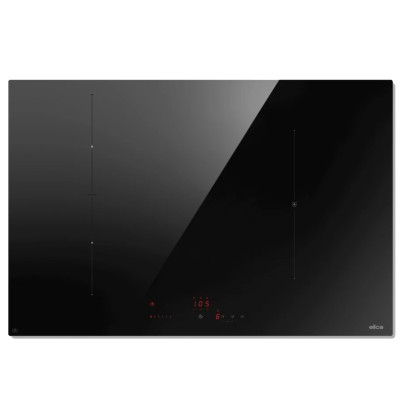 Plaque de cuisson à induction Elica Ratio Connex 803 Plus 80 cm avec verre noir