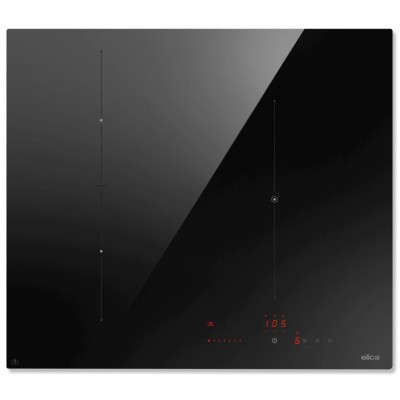 Elica Ratio Connex 603 Plus 60cm induction hob with black glass