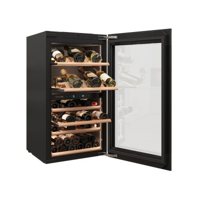 Nevada nnw105-50d-bfg-pr built-in wine cellar h 105 cm black