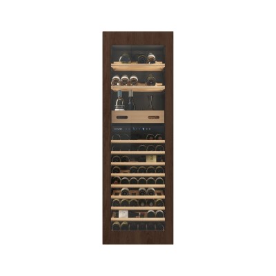 Nevada nnw180-92d-wp-pl built-in panelled wine cellar h 179 cm