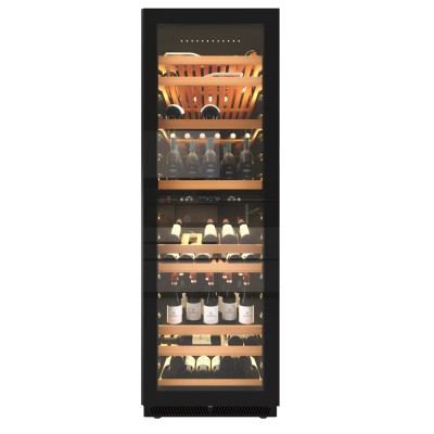 Nevada nnw180-150d-bfg-nh cantina vini libera installazione 60 cm h 180