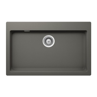 Schock Signus n100xl zlew jednokomorowy 80 cm silverstone