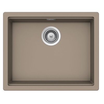 Schock Kiruna N100L Green Line Einzelbeckenspüle 56 cm taubengrau