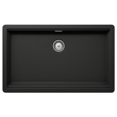 Schock Brooklyn n100xl zlew jednokomorowy 75 cm czarny