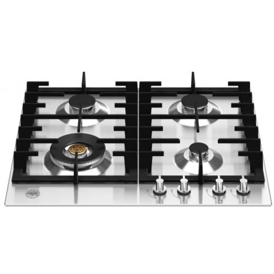 Bertazzoni p604lmodx table de cuisson à gaz moderne 60 cm en acier inoxydable