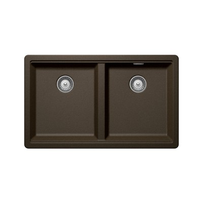 Schock Galaxy N200 Podwójna Komora Zlewozmywakowa 75 cm Brąz