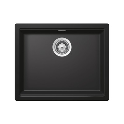 Schock Kiruna N100LU Green Line Unterbauspüle, 54 cm, Schwarz