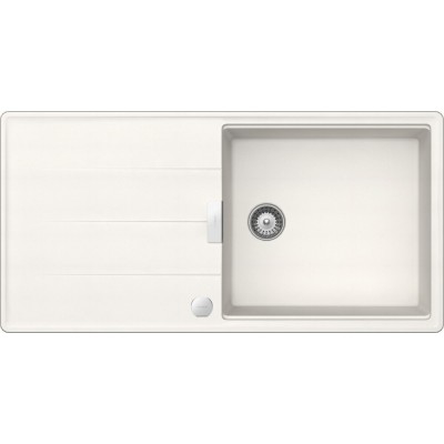 Schock tia d100l Spüle mit reversibler Abtropffläche 100 cm weiß