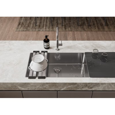 Schock new technick n100xls Einzelbeckenspüle 72 cm Edelstahl