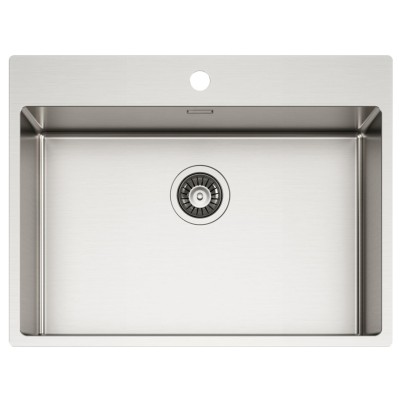 Schock new technic plus n1002l Einzelbeckenspüle 70 cm Edelstahl