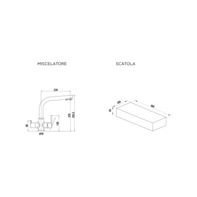 Schock neue aquapura 3x1 Dreiwege-Küchenarmatur mit gefiltertem Wasser und integriertem Mikrofilter, schwarz