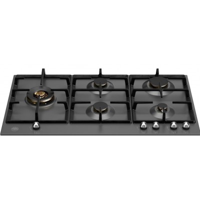 Bertazzoni p905lherne Heritage Gaskochfeld 90 cm mattschwarz