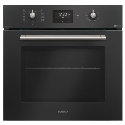 Horno de vapor combinado Schock sfc97ixv Contemporary de 60 cm, color negro