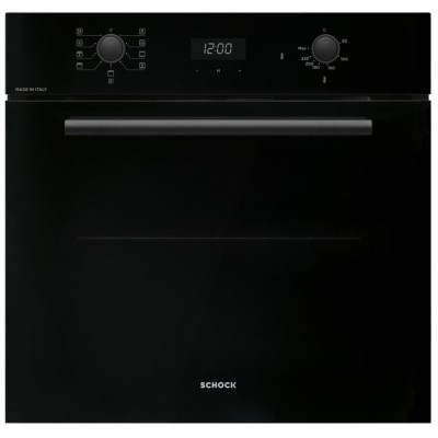 Piekarnik do zabudowy Schock sfs98bk 60 cm szkło czarne