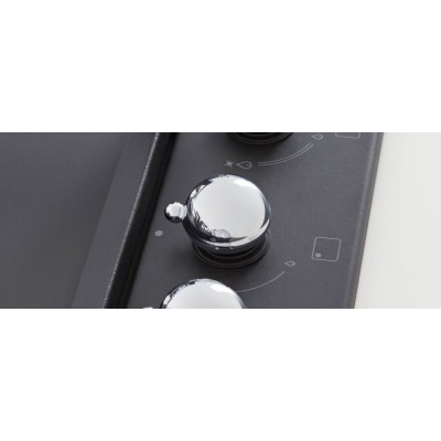 Bertazzoni p604lherne encimera de gas Heritage 60 cm negro mate