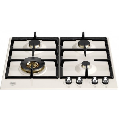 Bertazzoni p604lherax Heritage Gaskochfeld 60 cm Elfenbein / Edelstahl