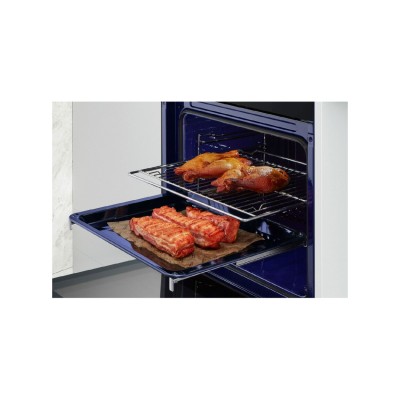 Horno de vapor empotrable LG wsed7667m InstaView de 60 cm, color negro mate