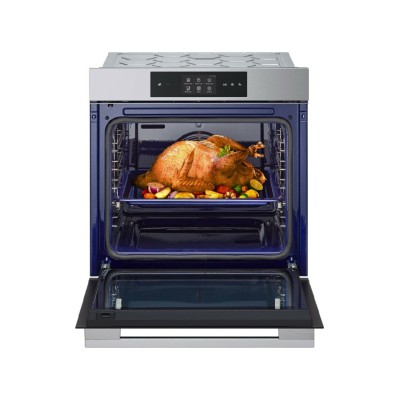 Horno pirolítico LG wsed7664s + vapor asistido integrado instaview 60 cm acero inoxidable