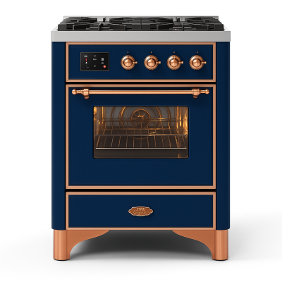 Ilve m07dne3/mb Majestic 70cm blaue Gas-Arbeitsplatte Küche