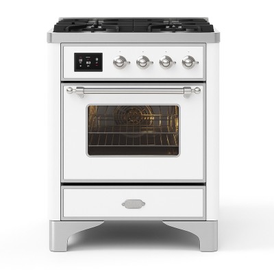 Ilve m07n Majestic 70cm biały blat kuchenny z gazem