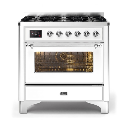 Ilve m096dne3/wh 90cm...