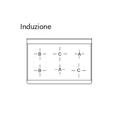 Ilve mdi106ne3/wh cucina induzione da appoggio 100 cm Majestic bianco