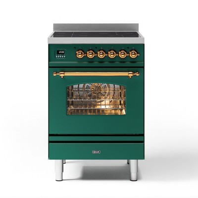 Ilve pi064ne3-eg 60cm smaragdgrünes Induktionskochfeld