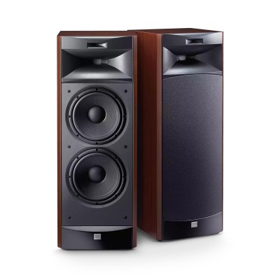Par de altavoces de suelo de 3 vías JBL S3900 Summit en madera de cerezo