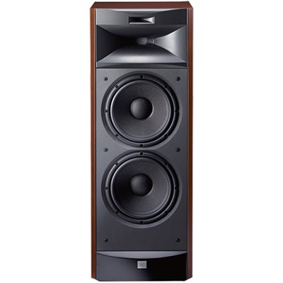 JBL S3900 Summit 3-way floorstanding speaker pair in cherry wood