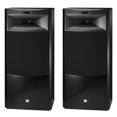 Jbl S4700 Summit Paar 3-Wege-Stand-Frontlautsprecher in schwarzem Lack