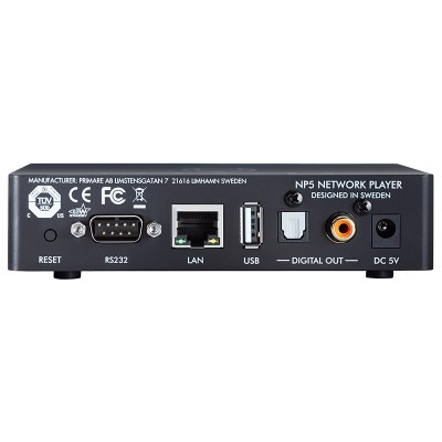 Primare NP5 Prisma MK2 Transmisor de audio inteligente Hi-Fi negro