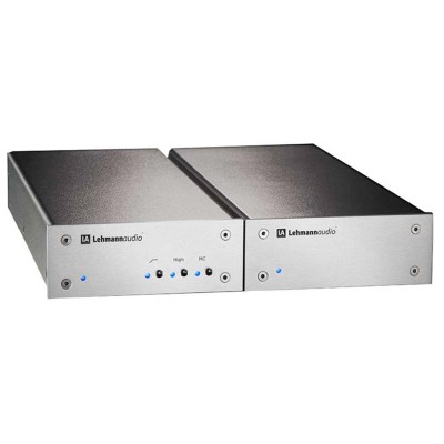 Preamplificador de phono de alta gama Lehmannaudio Decade Jubilee MM/MC - plateado