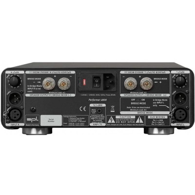 SPL Performer s800 Hi-Fi Stereo Power Amplifier